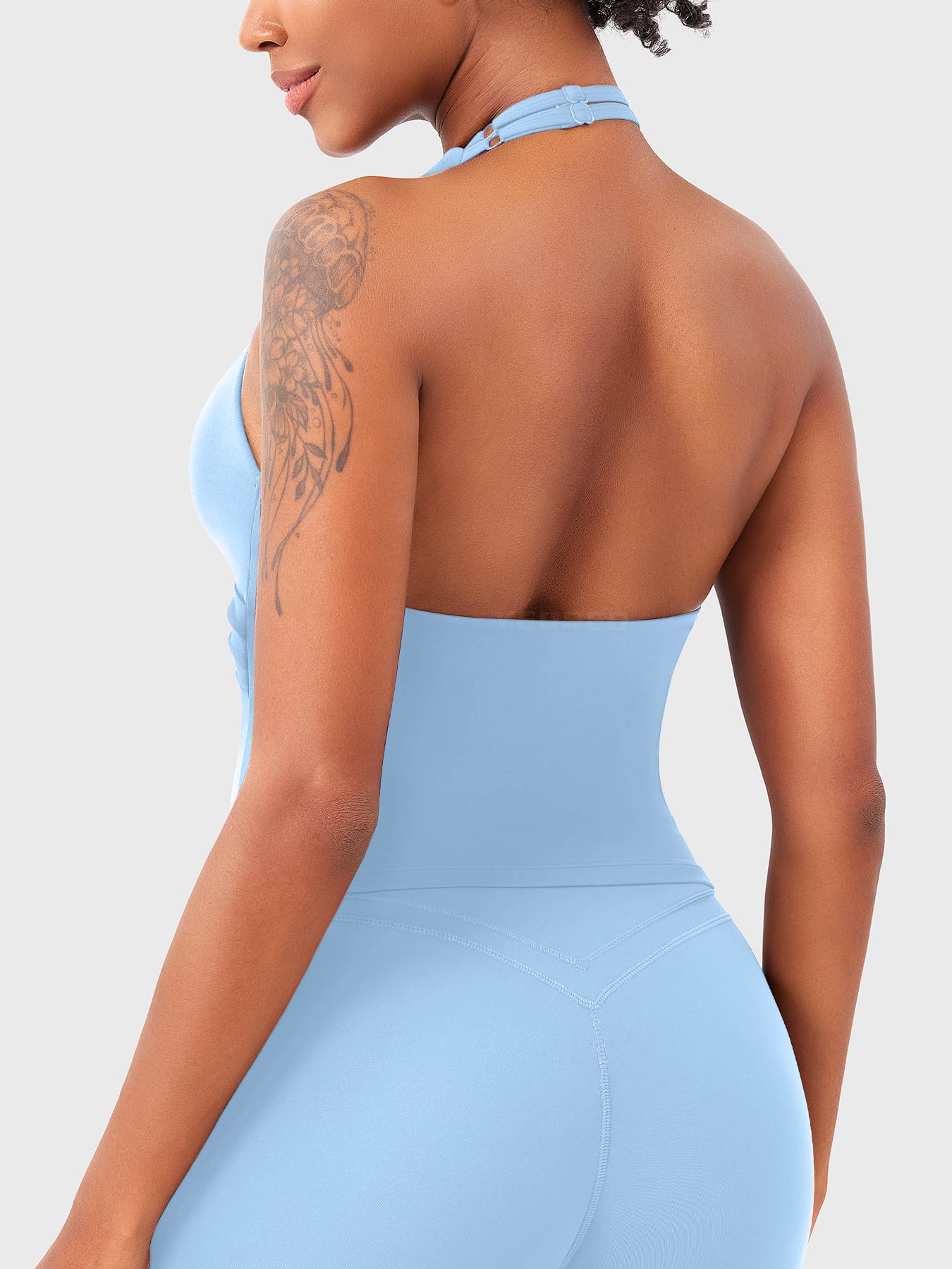 Yeoreo Elevine V Neck Halter Tank
