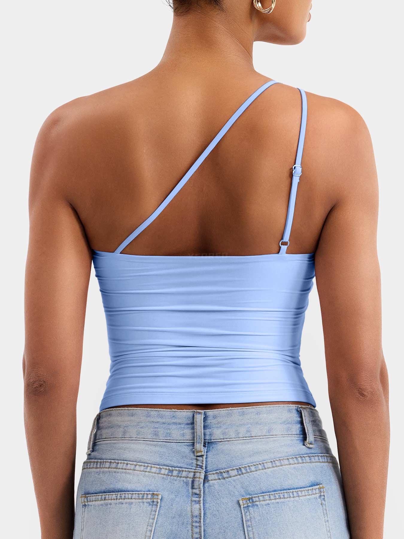 Yeoreo Fanciy One Shoulder Tank Top