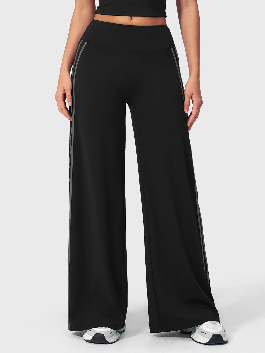 Yeoreo Fayza Side Stripe Straight Leggings