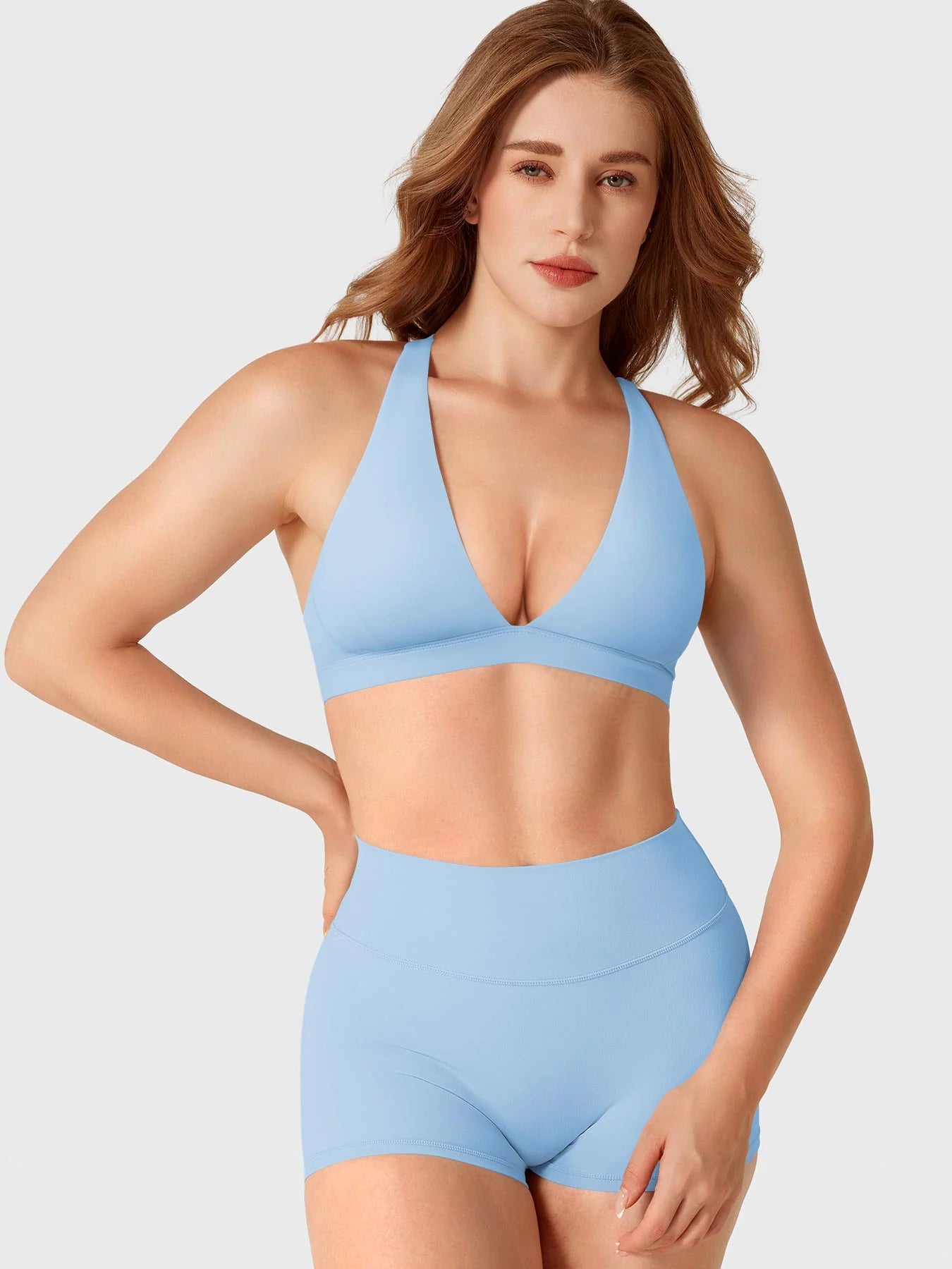 Yeoreo Wafiya Cross Back Sports Bra