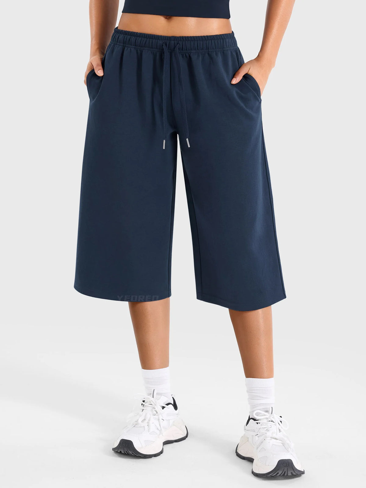 Yeoreo Daiwrci Low Rise Capri Pants (UNISEX)