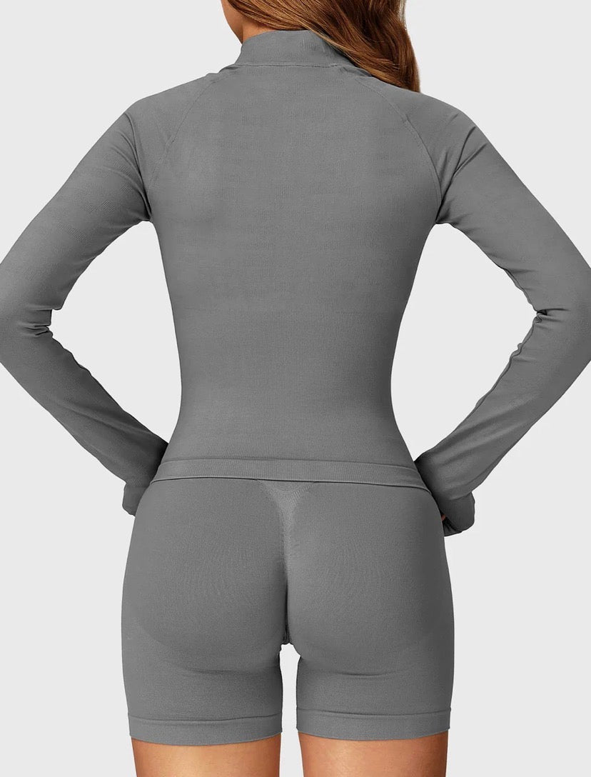 Yeoreo Alina Seamless Zip Up Jacket