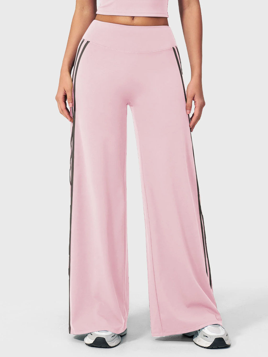 Yeoreo Fayza Side Stripe Straight Leggings