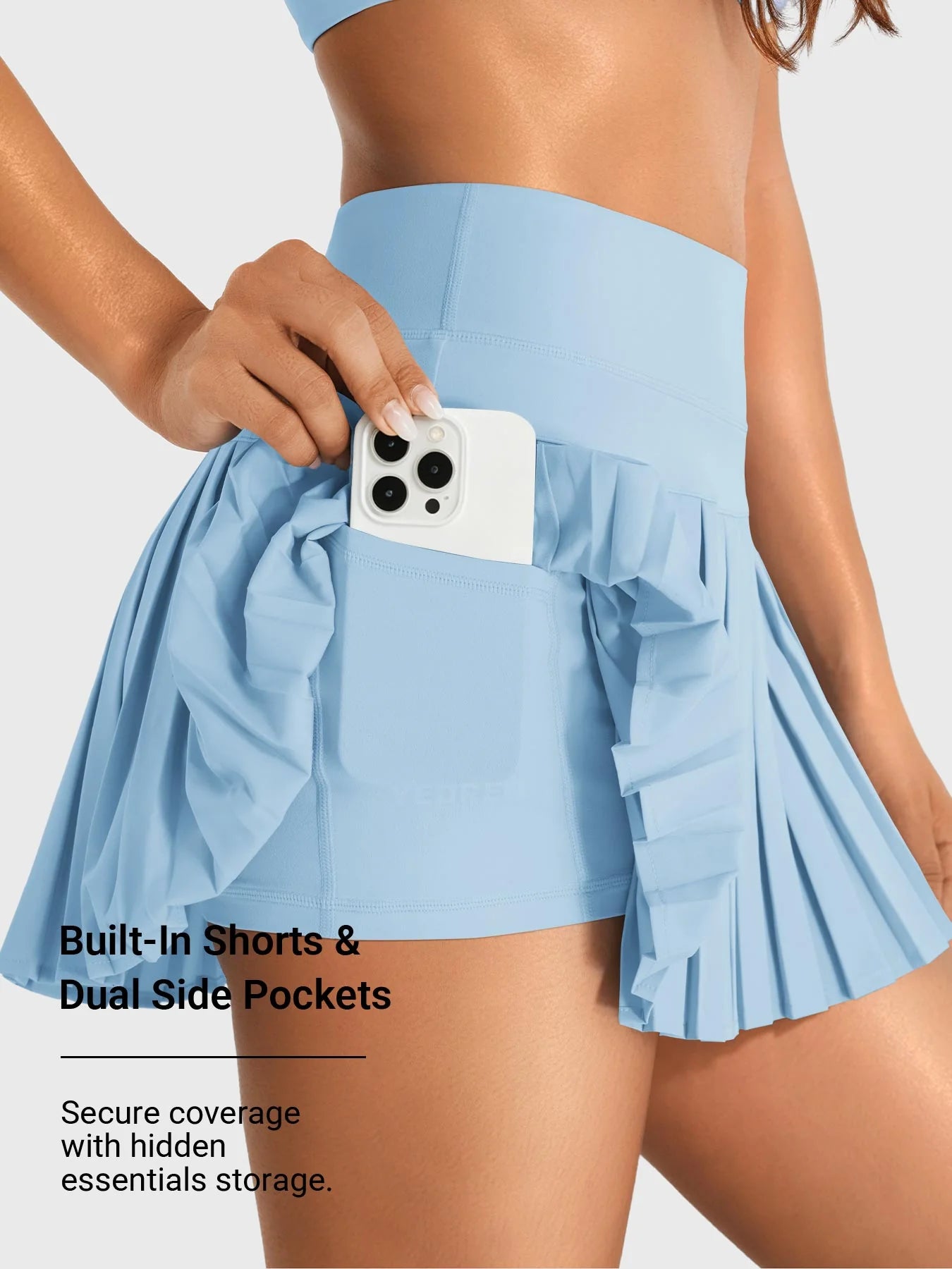 Yeoreo Sagina High Rise Pleated Tennis Skirt