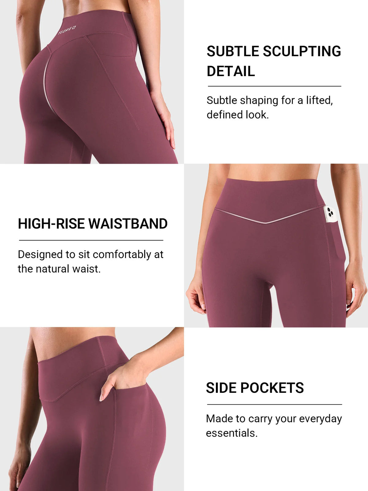 Yeoreo CoreFlex Sculpting Leggings with Pockets