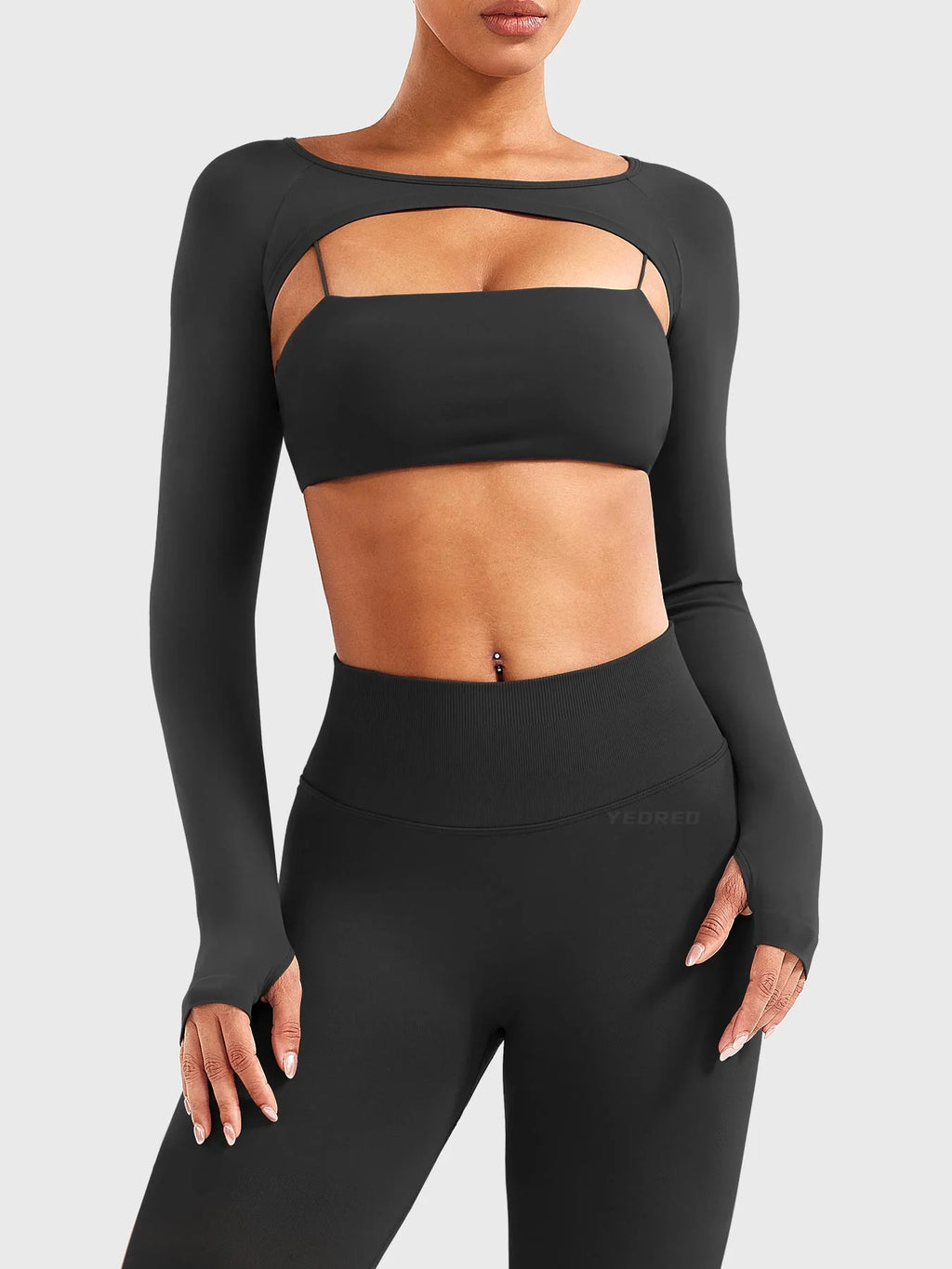 Yeoreo Enidy Seamless Sports Bra+ Bolero Shrug