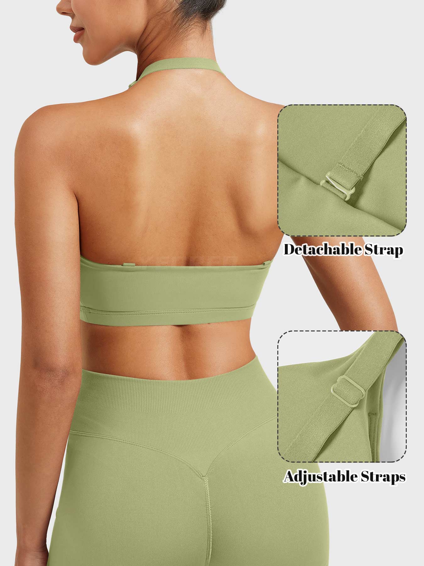 Yeoreo Micaela Twist Front Sports Bra