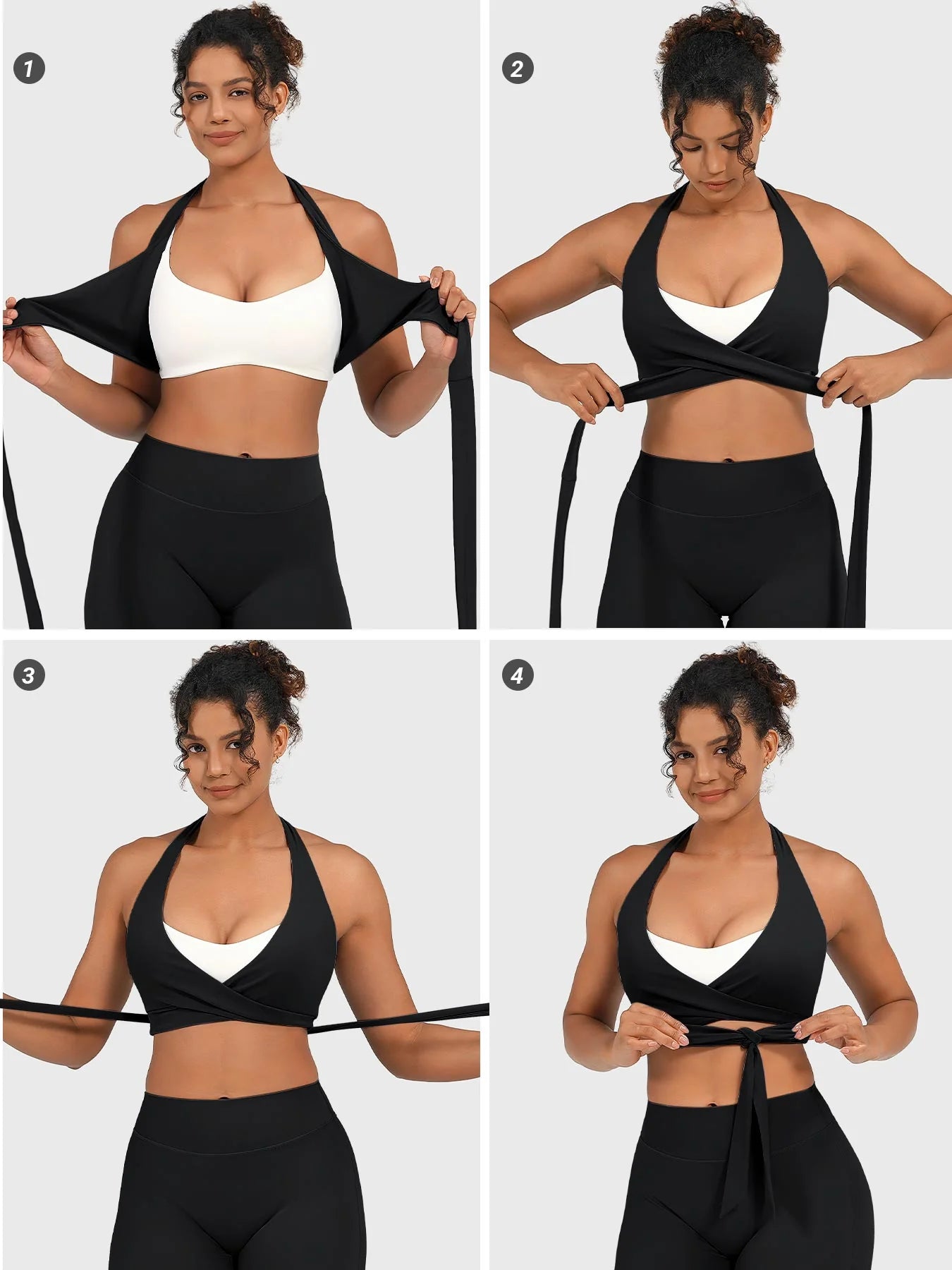 Yeoreo Dagnuy Ballet Wrap Sports Bra