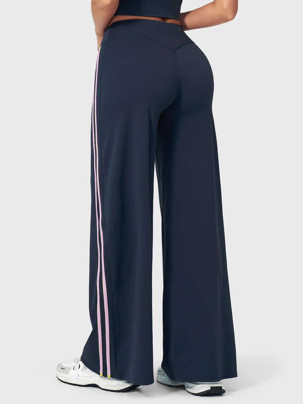 Yeoreo Fayza Side Stripe Straight Leggings