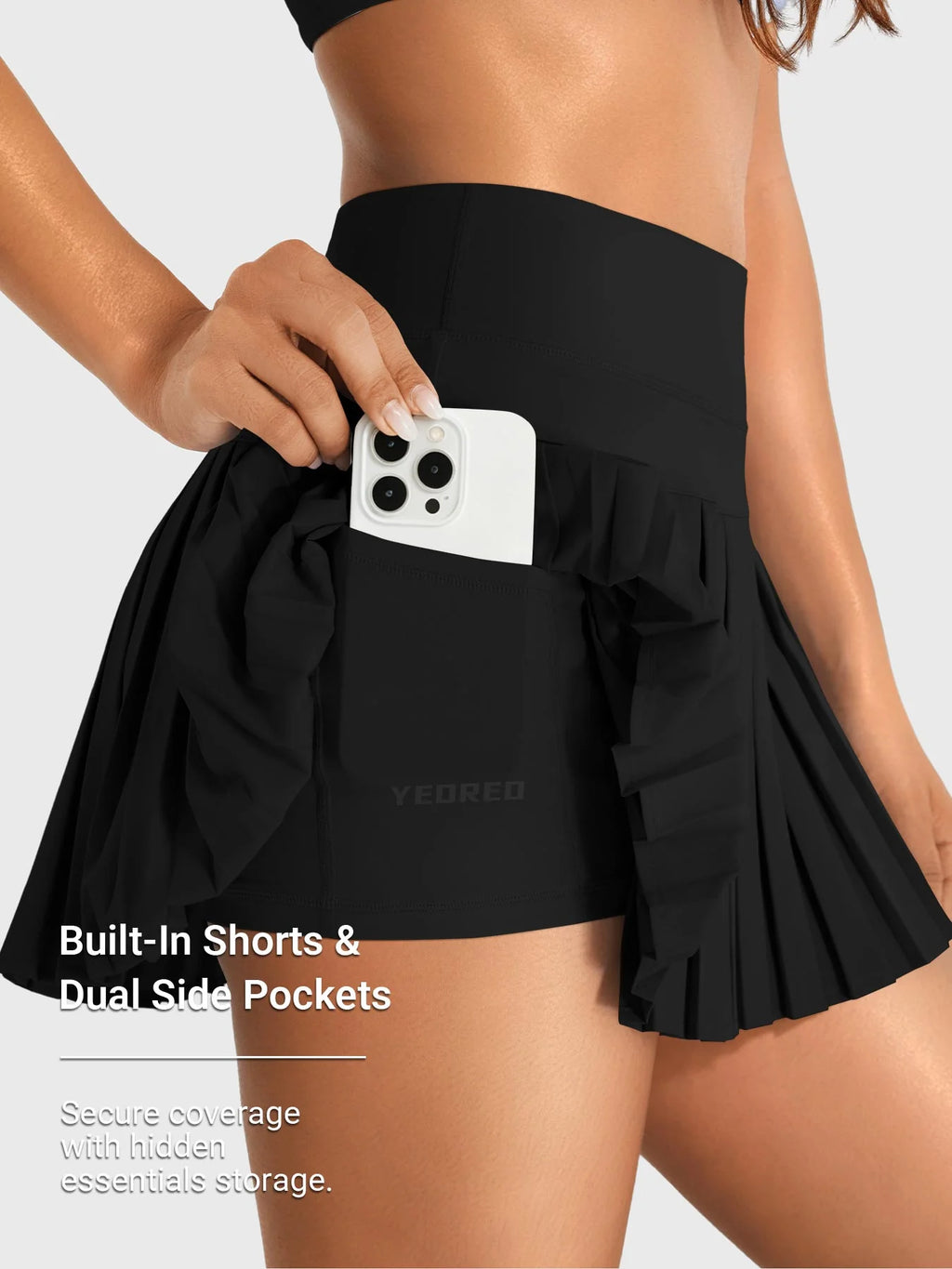 Yeoreo Sagina High Rise Pleated Tennis Skirt