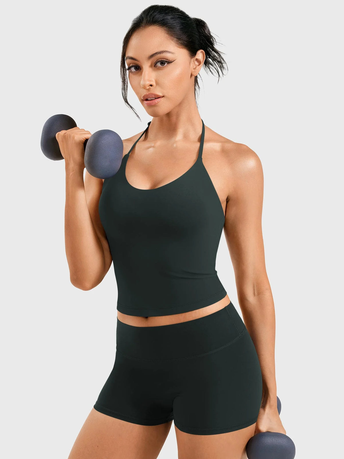 Yeoreo CoreFlex Longline Halter Tank