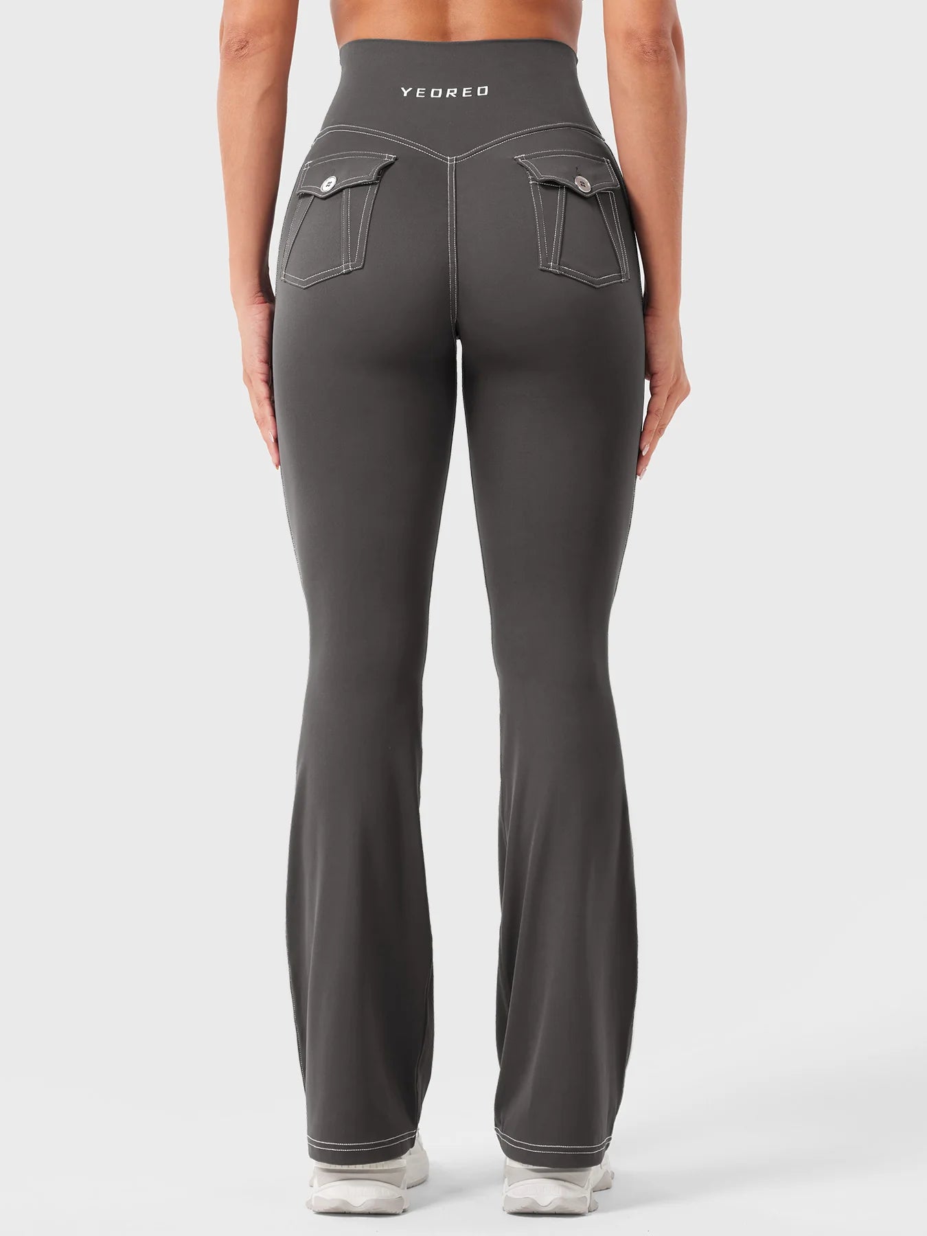 Yeoreo Bernicy CoreFlex Faux Denim Flared Leggings