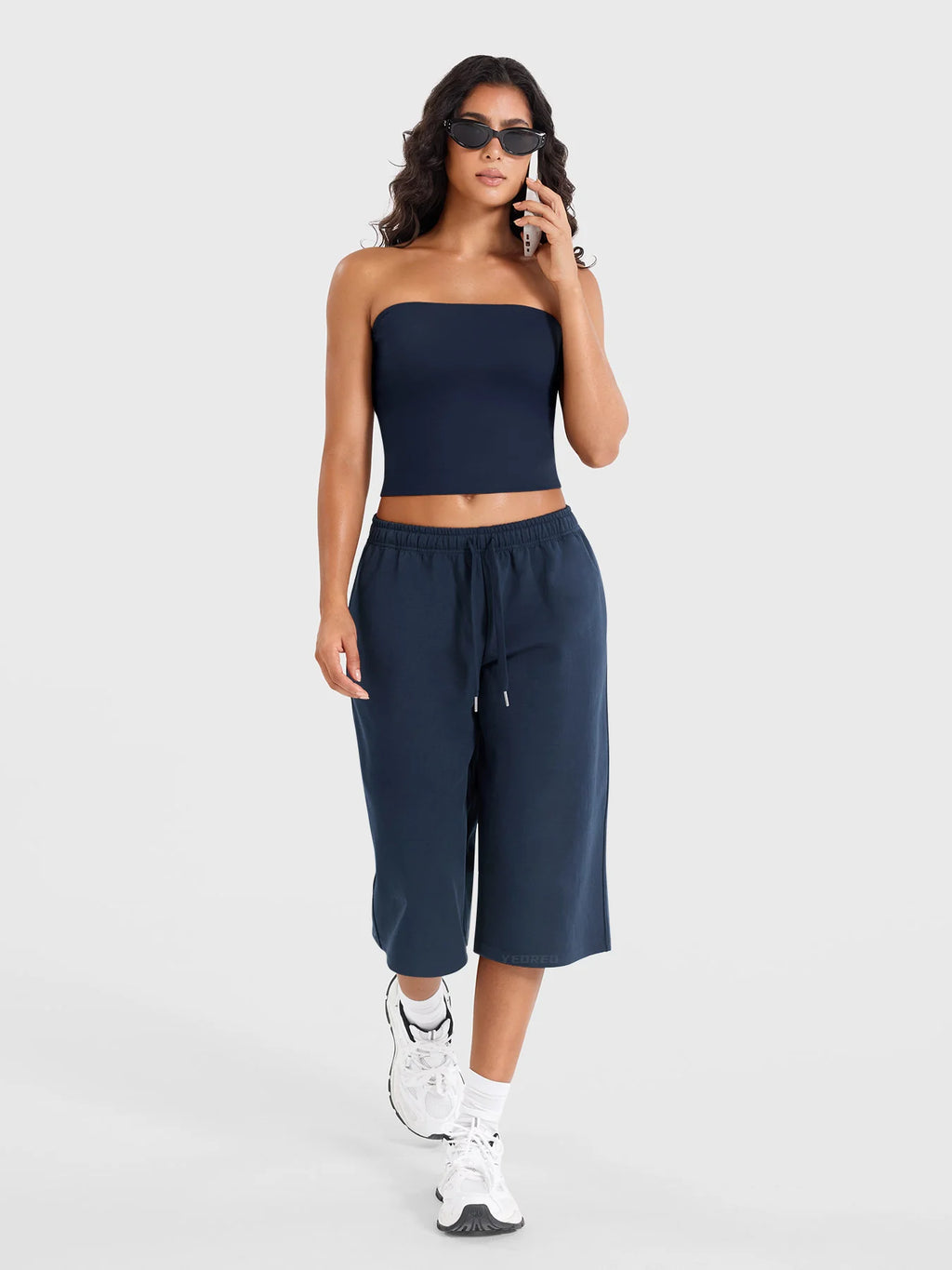 Yeoreo Daiwrci Low Rise Capri Pants (UNISEX)