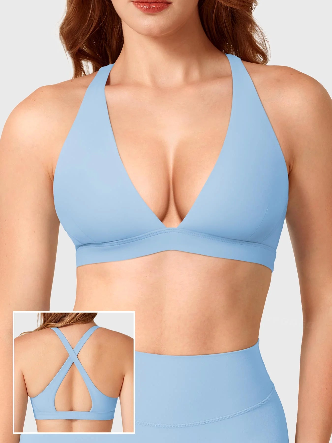 Yeoreo Wafiya Cross Back Sports Bra