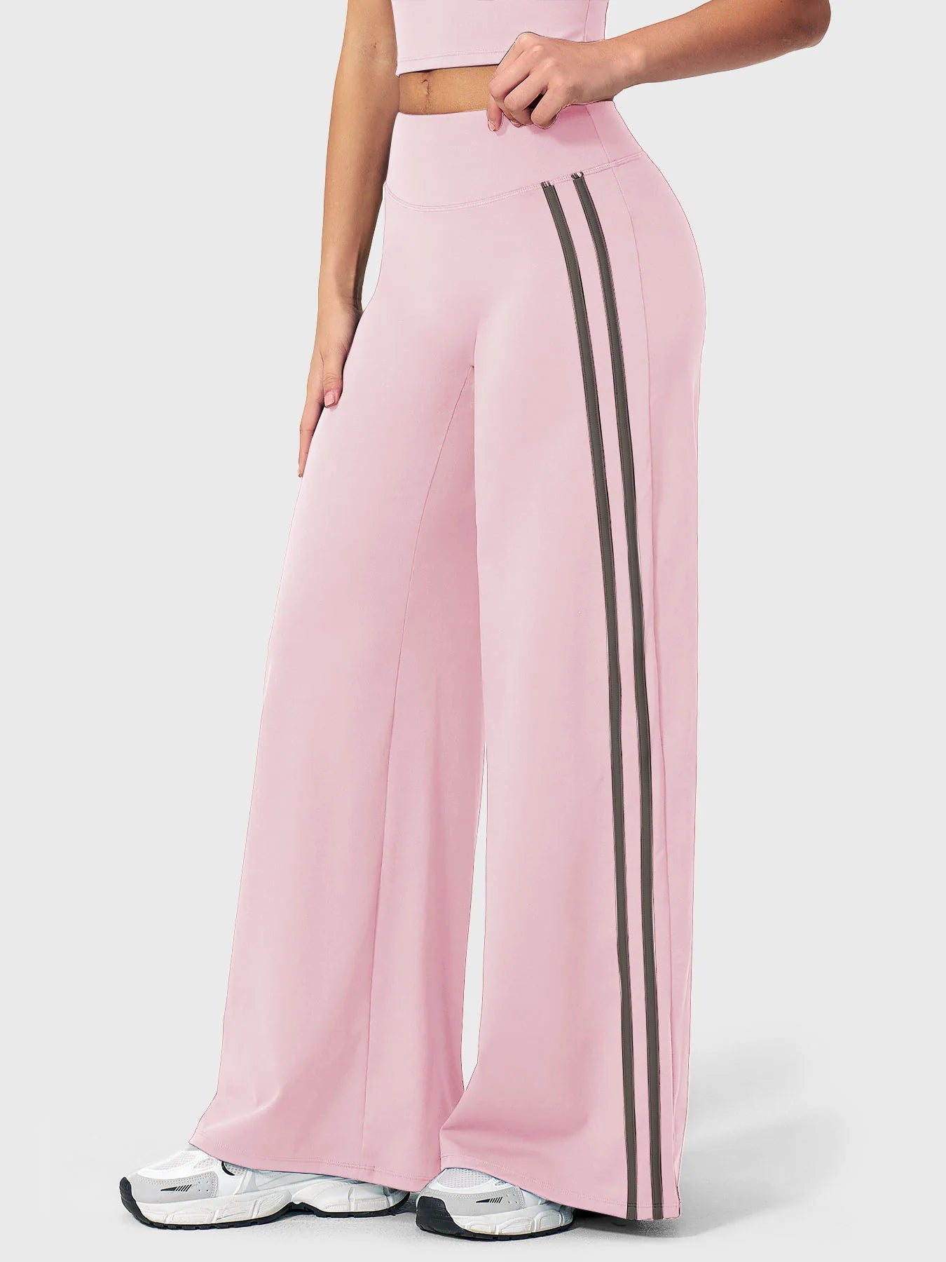 Yeoreo Fayza Side Stripe Straight Leggings