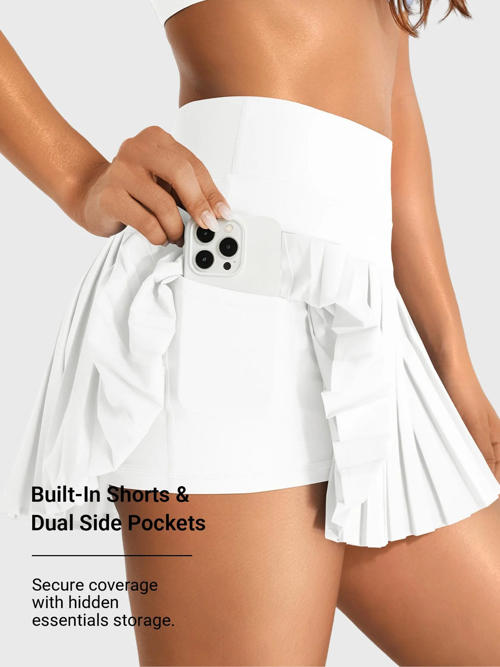 Yeoreo Sagina High Rise Pleated Tennis Skirt