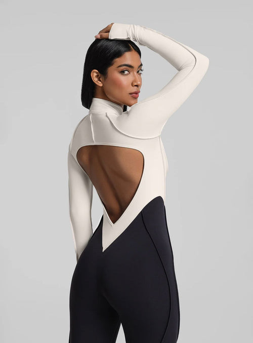 BetterME Two-Tone Full-Length Catsuit