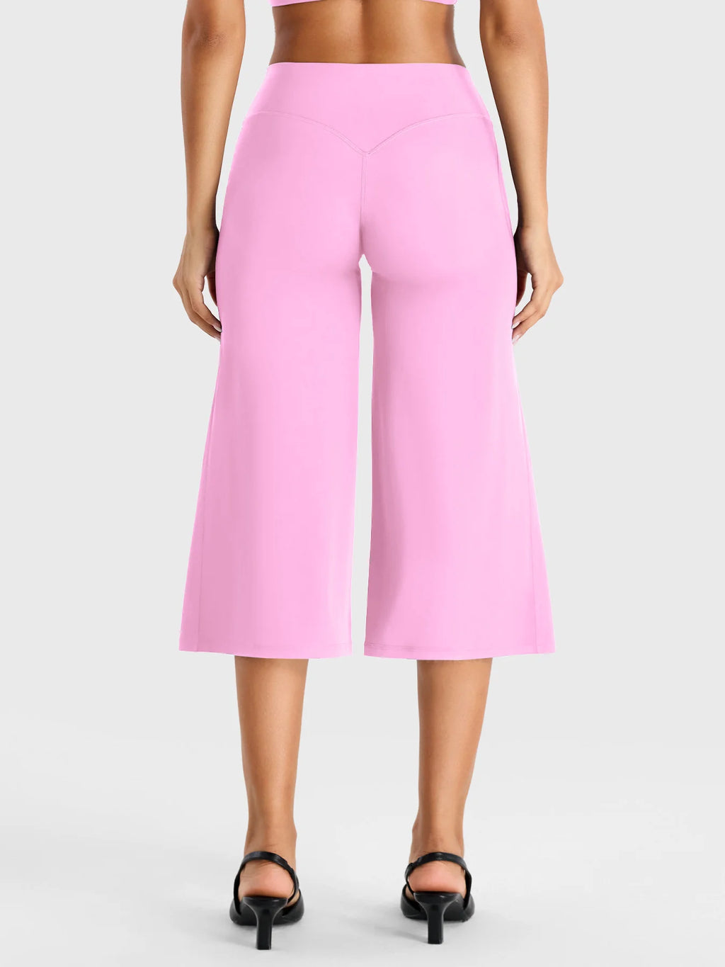 Yeoreo Samyer 21" Low Rise Wide Leg Capri Pants