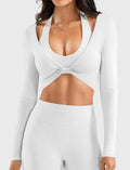 Yeoreo Dalinte Twist Front Ballet Long Sleeve Top