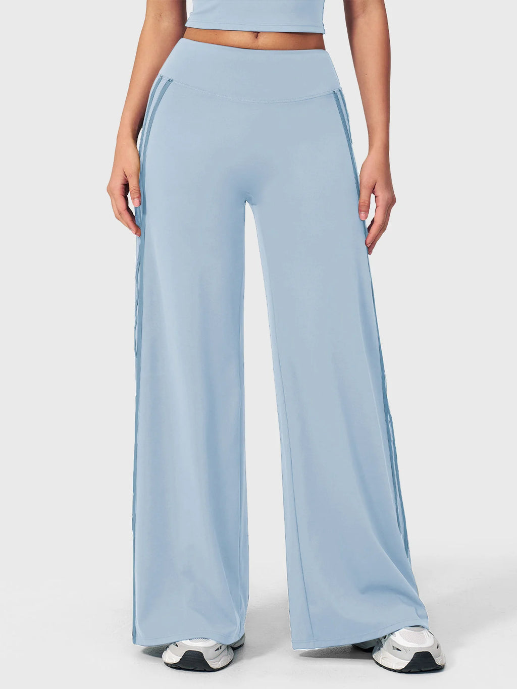 Yeoreo Fayza Side Stripe Straight Leggings