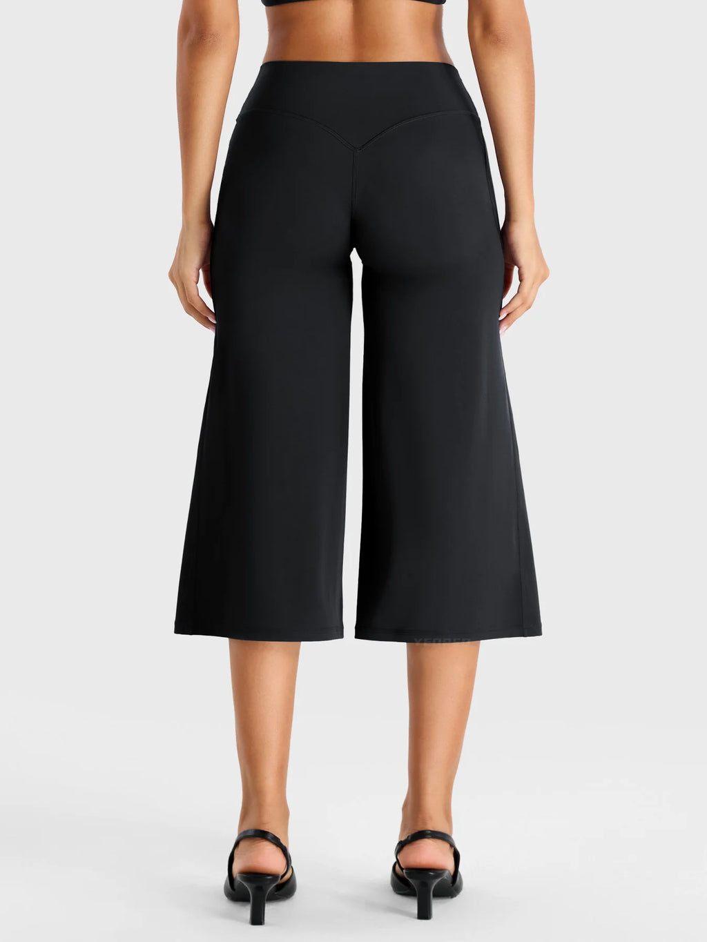 Yeoreo Samyer 21" Low Rise Wide Leg Capri Pants