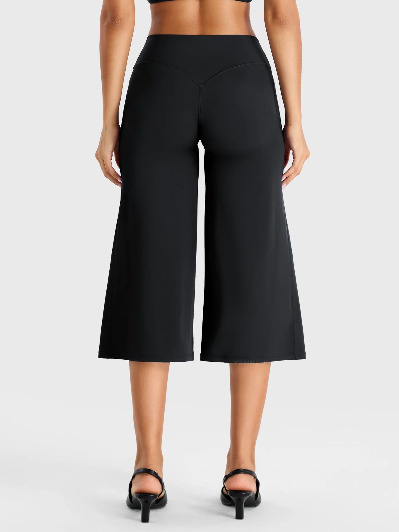 Yeoreo Samyer 21" Low Rise Wide Leg Capri Pants