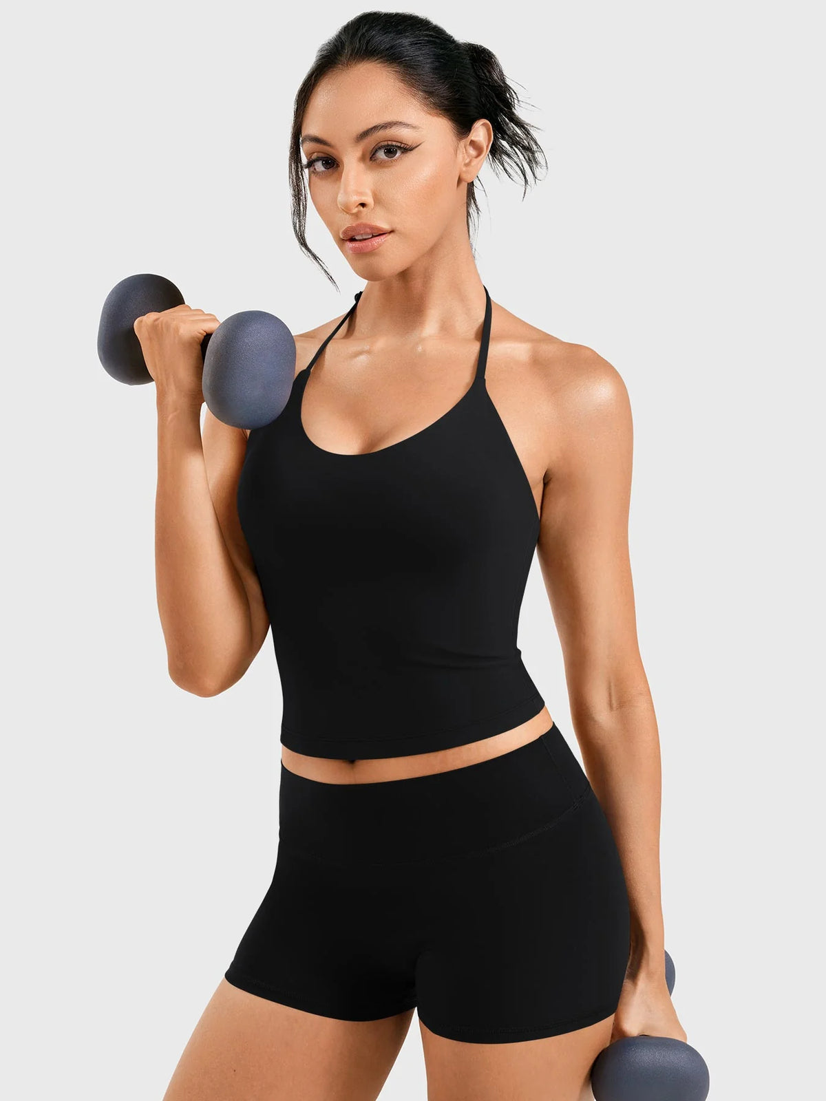 Yeoreo CoreFlex Longline Halter Tank