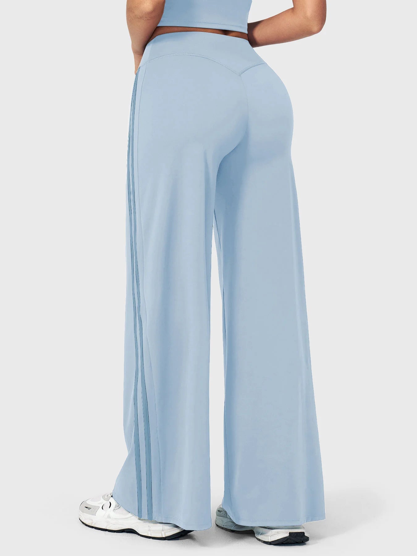 Yeoreo Fayza Side Stripe Straight Leggings
