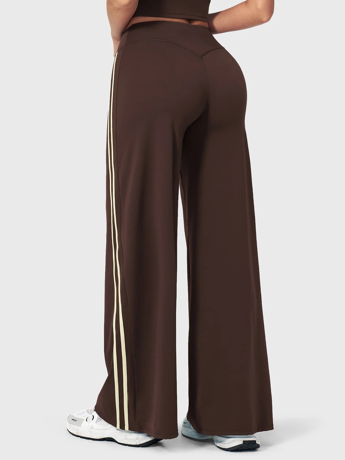 Yeoreo Fayza Side Stripe Straight Leggings
