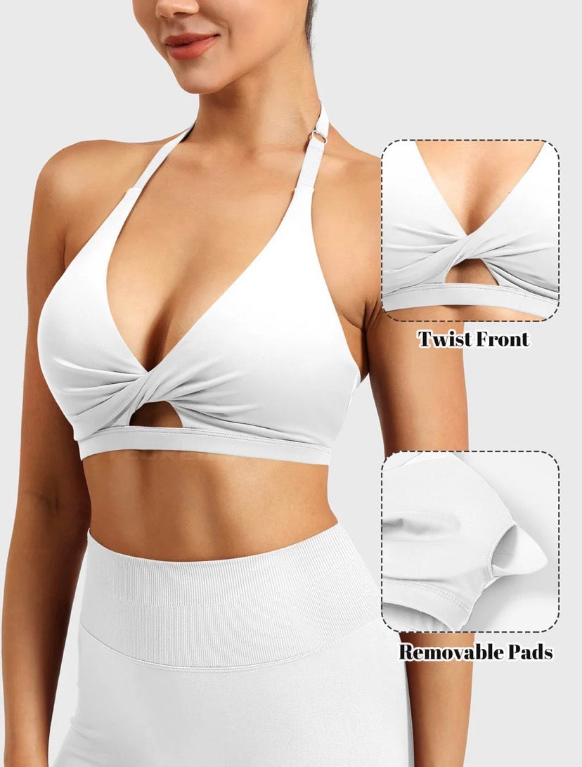 Yeoreo Micaela Twist Front Sports Bra