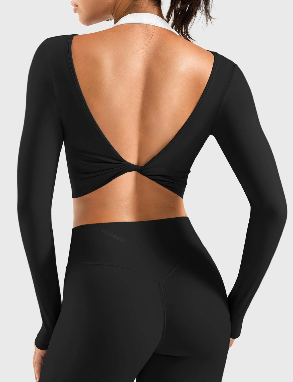 Yeoreo Dalinte Twist Front Ballet Long Sleeve Top
