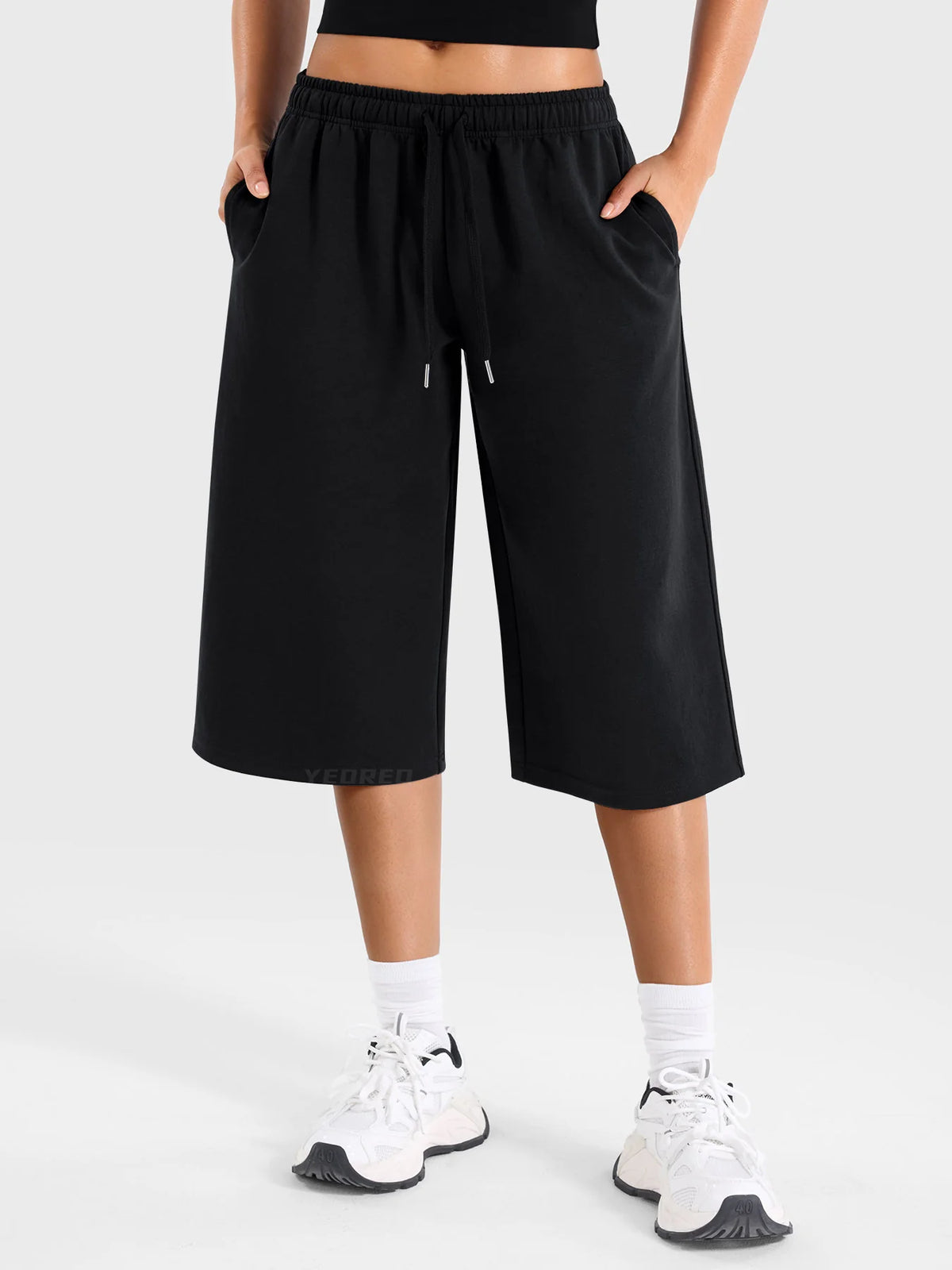 Yeoreo Daiwrci Low Rise Capri Pants (UNISEX)