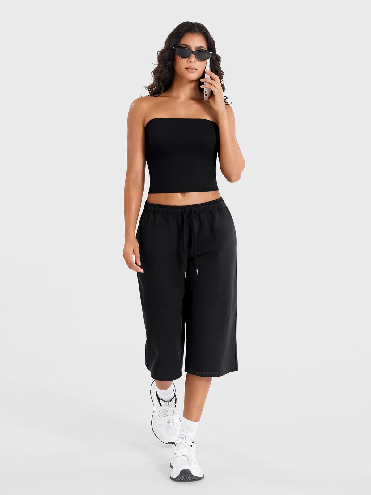 Yeoreo Daiwrci Low Rise Capri Pants (UNISEX)