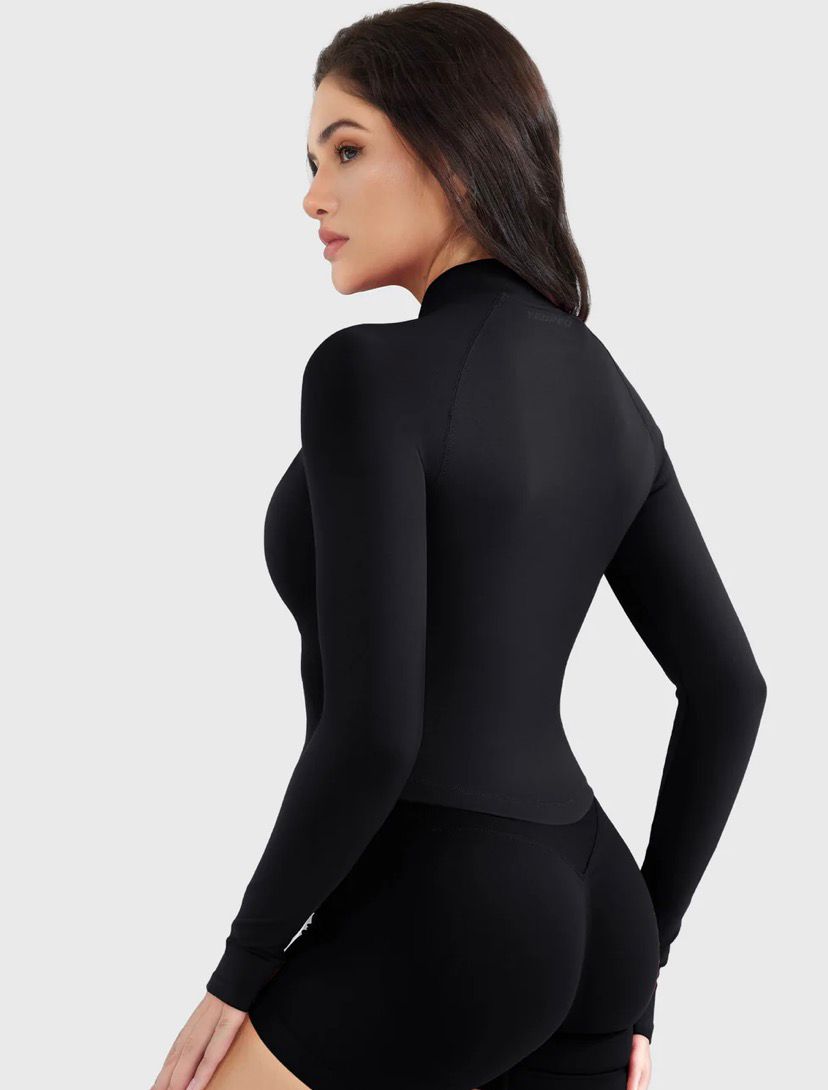 YEOREO Antoniy SoftHue Seamless Zip Up Jacket