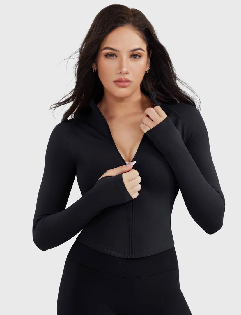YEOREO Antoniy SoftHue Seamless Zip Up Jacket