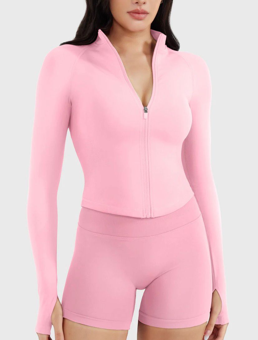 YEOREO Antoniy SoftHue Seamless Zip Up Jacket