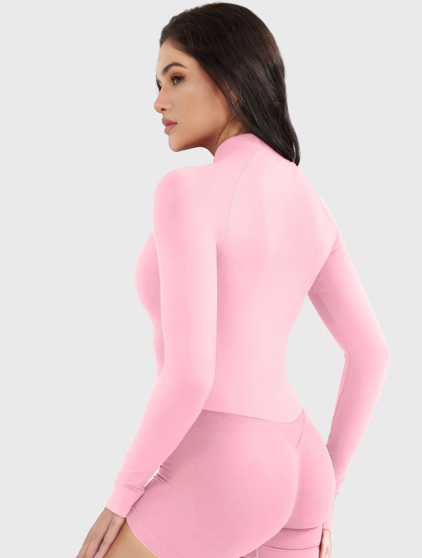 YEOREO Antoniy SoftHue Seamless Zip Up Jacket