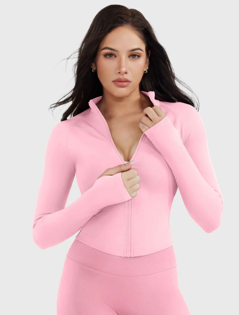 YEOREO Antoniy SoftHue Seamless Zip Up Jacket