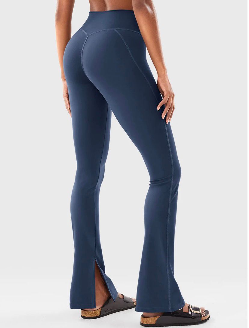 Yeoreo Nasreen Flare Split Hem Leggings