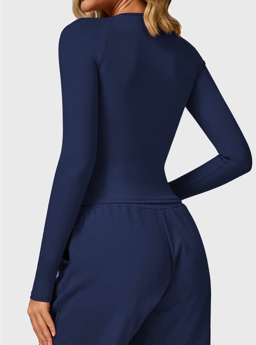 Yeoreo Lesley Sculpted Long Sleeves Top