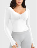Yeoreo Agniee Seamless Long Sleeve Top