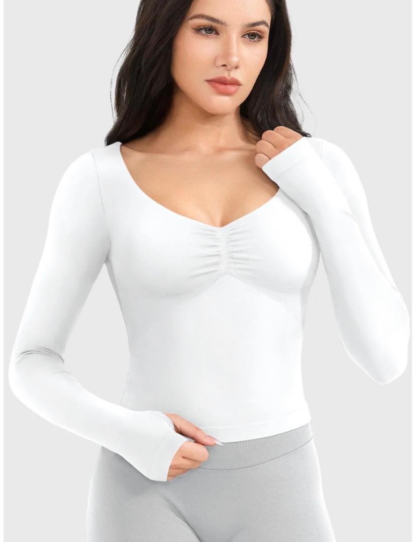 Yeoreo Agniee Seamless Long Sleeve Top