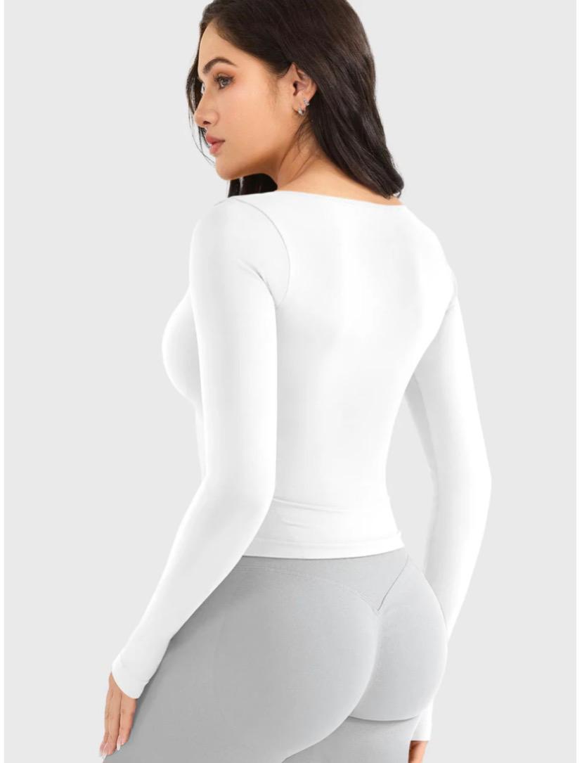 Yeoreo Agniee Seamless Long Sleeve Top
