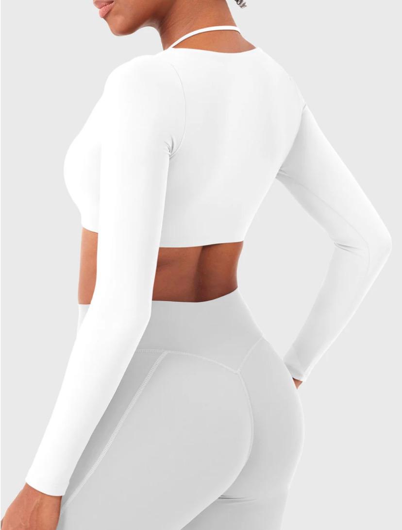 Yeoreo Violie Long Sleeve Crop Top