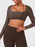Yeoreo Violie Long Sleeve Crop Top
