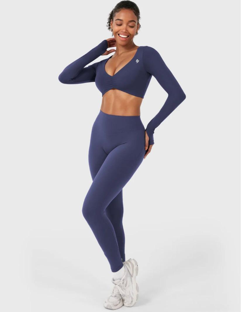 Yeoreo Agantha Ruched Long Sleeve Top