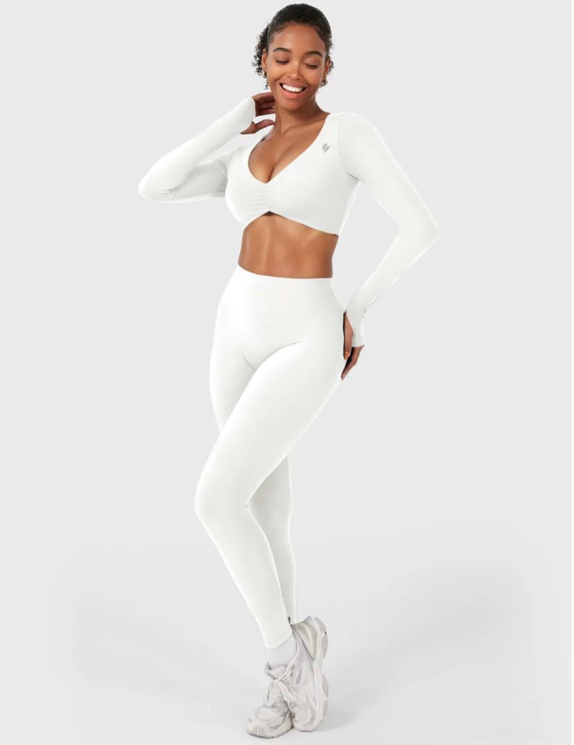 Yeoreo Agantha Ruched Long Sleeve Top