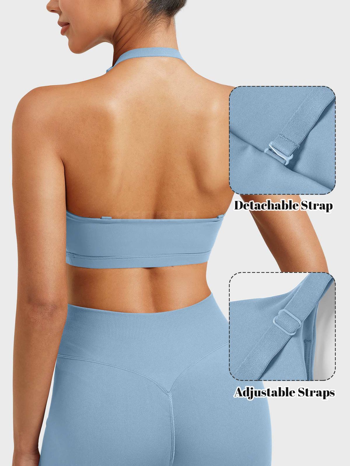 Yeoreo Micaela Twist Front Sports Bra