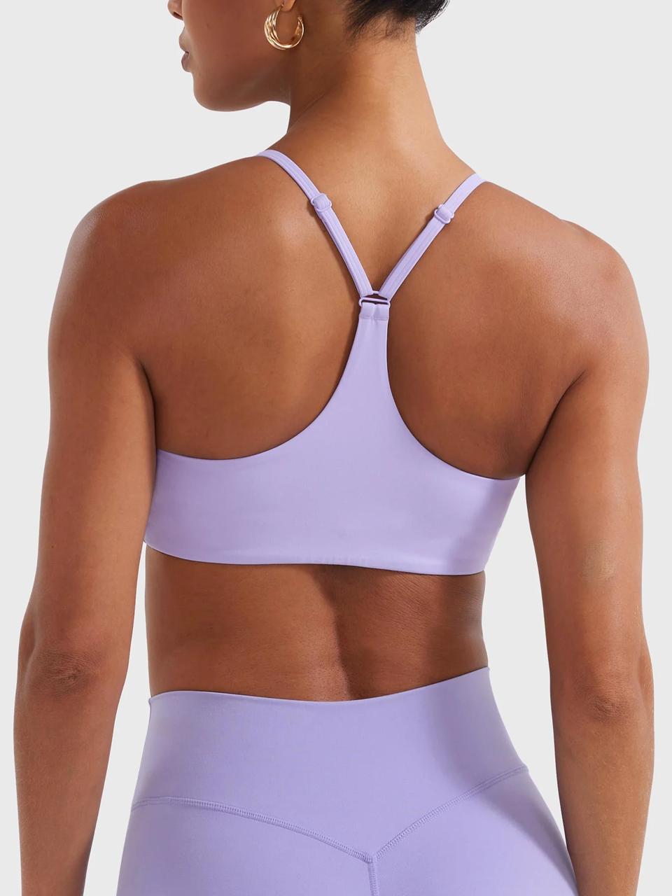 Yeoreo Paisely Y‑Back Sports Bra