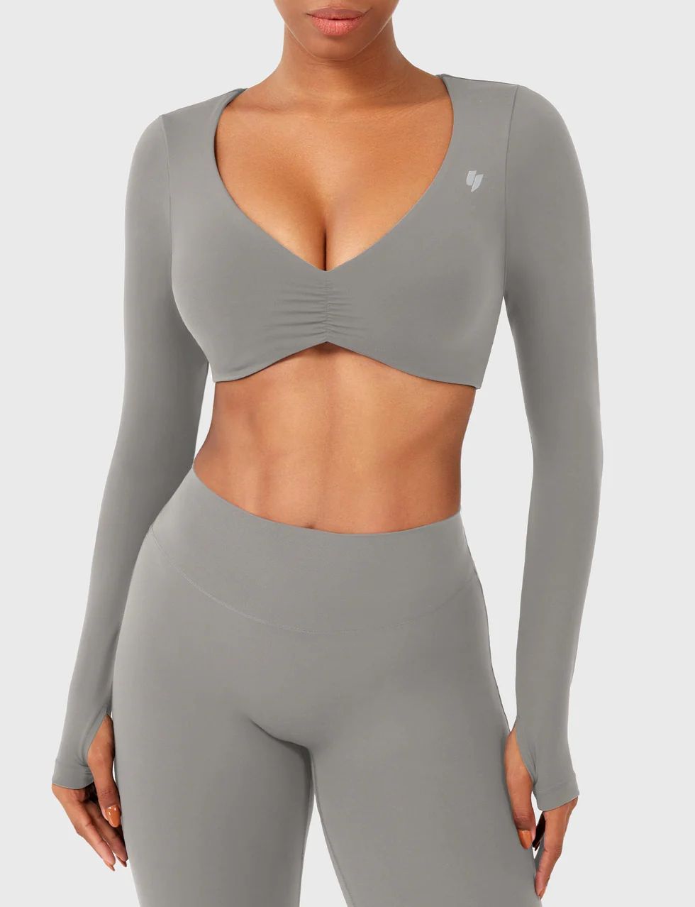 Yeoreo Agantha Ruched Long Sleeve Top